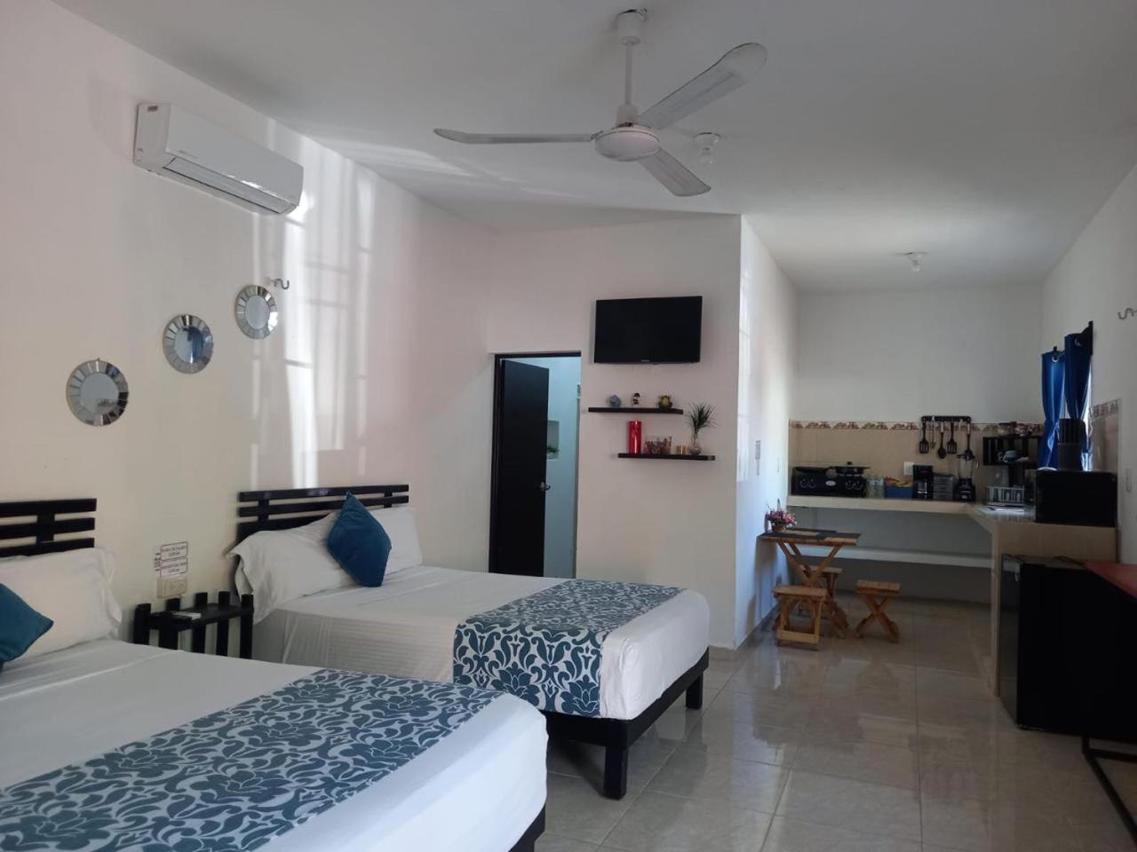 Hotel Apartaments Solecito Bacalar - Free Bikes & Paddle Экстерьер фото